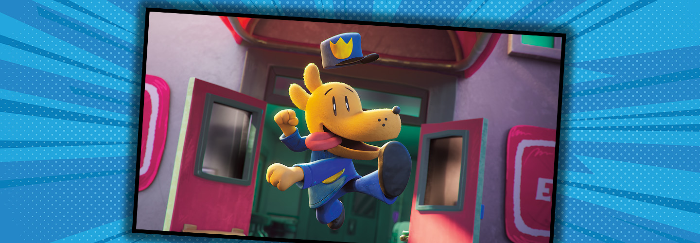 Digital illustration of DogMan